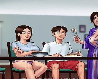 Naughty Stepmothers' Secret Pleasure: Satisfying Their Sons in Summer Episode 16