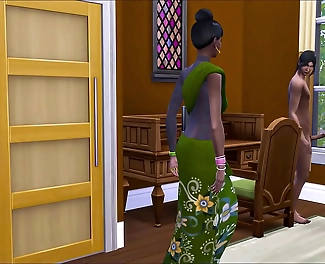 JAV Porn Virgin Watch: Indian Step Mom Catches Her Son Jerking Off, Offers Real Sex Lesson