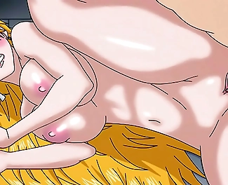 JAV World: Behind the Scenes with the Alluring Sadie-chan in Doujin One Piece - Get Luscious with This MILF!