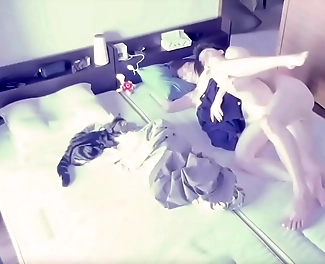 Nighttime Fervours: Luscious Enchantress Gets Penetrated and Comes Hard