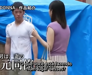 Japanese Porn Star Hiroka Suzunos Steamy Casada Scene with a Horny Mendigo, Legendado-style!