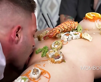 JAV Chef Reveals All: Suki Sins Emerald Loves Body in Every Course - Nicky Rebel Finally Tastes the Forbidden Fruit and Cant Get Enough!