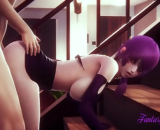 Unleash Your Inner Slut with Evelyn Hard's League of Legend Japanese Manga Anime Porn Adventure!