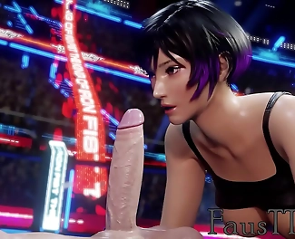 Get Blown Away by Reinas Luscious Lips on Stage - JAV Animation