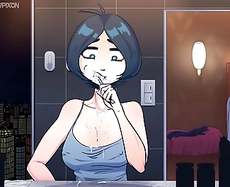 DEPRIXON - TIME STOPPED BRUSH: You ll Want to Brush Yourself Too! - Alluring Japanese Enchantress Shizuka Nami Brings You to the World of Erotic Painting