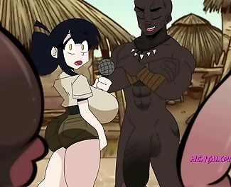 JAVuncensored: Exploring the World of the Big Dick Tribe in Africa - A Cartoon Naughty Adventure