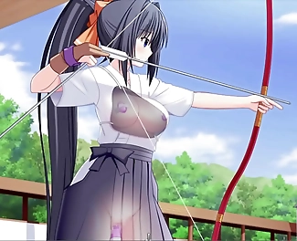 JAV Hottie Aoi Nanami Takes on the Archery Vibrator Challenge at Ryorin Academy! Climaxic Disciplinary Officer on Target