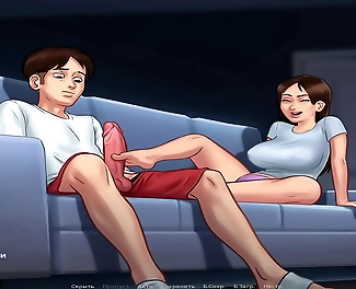 JAV Goddesses: 25 Luscious Women Masturbating in Summertime Saga E2