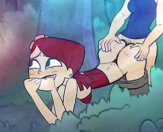 Brand New! Explosive Futanari Action in Total Drama Zoey x Eva with Sound