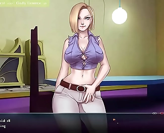 Japanese Anime Porn: 'Dragon Ball' Divine Adventure Part 6 - Android Hand Job