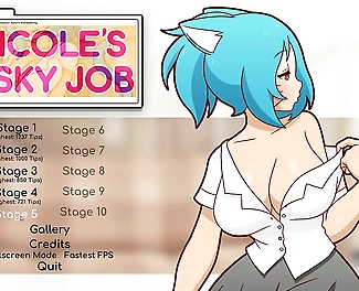 JAV Darling Nicole Riskys Hentai Job: Camgirl Masturbates while Exposing Juicy Tits in Ep4 of PornPlay