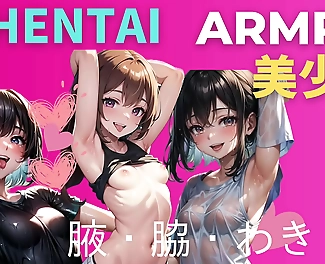 Take a peek at these stunning young women as they flaunt their seductive armpits in this hentai AI-generated video! You won t be able to look away!