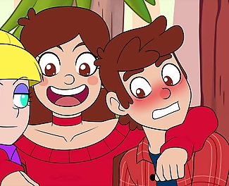 JAV Porn Parody: Gravity Falls with Luscious Pussy Licking and Slutty Cowgirl Dick Riding