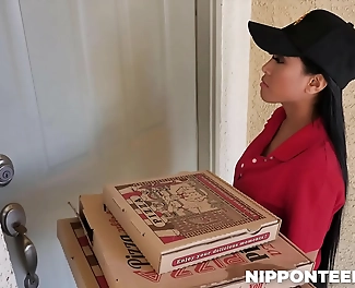 JAV Porn Actor Duo Experiencing Nipponteensm's Busty Delivery Girl Ember Snow - A Must-Watch!