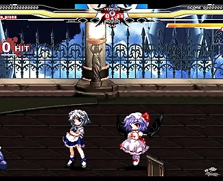 JAV Queen Kuromaru Stuns with Epic Battle against Touhou!