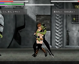 Must-watch! Aya's wild sex with alien men in House of the Blade Hentai Game - Brand new gameplay!