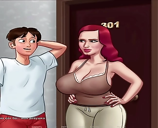 Slutty Bitch Takes on Your Girlfriend in Hot Summertime Saga - You ll Definitely Want to Fuck Her