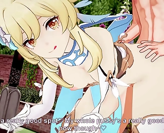 Luscious Lumine's Elemental Cum Recipe Revealed: Trip the Alchemy Fantasy with Genshin Impact's Hottest Ingredient!