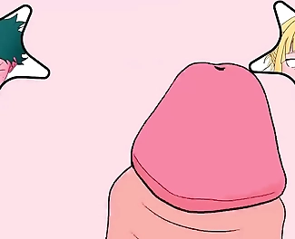 Deku s Stroking Leads to Mind-Blowing Sex with Sultry Himiko Toga