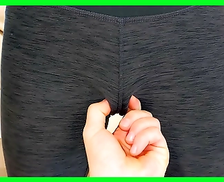 JAPANESE ENCHANTRESS in TIGHT YOGA PANTS gets DIRTY with PERVERTED TRAINER -- PART 1 --