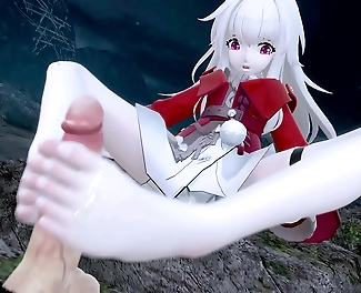 JAV Enchantress Clara Star s Mesmerizing Rail Foot Job Sensations