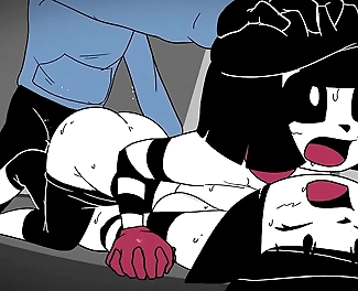 Mime & Dash - Extended Cut - Derpixon - HD: Luscious Ladies in Sexy Stripper Show with Sensual Moves