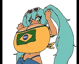 Seductive Brazilian JAV Goddess Miku Reveals Luscious Curves in Explicit Show