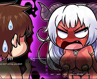 Indulge in a Hentai Adventure with a Seductive Succubus in PornPlay Ep2! Witness Her First Human Creampie!