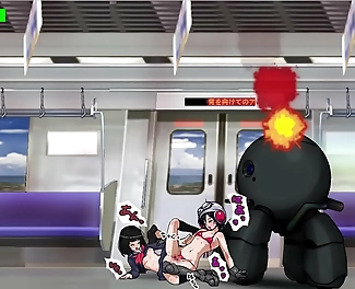 JAV Undercover Girl Spies on Hard Sex and Squirt Session with Horny Girls in Hentai Game Gameplay P3