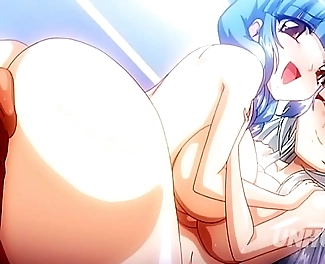 Experience the Ultimate Japornicious Joy with Jaw-Dropping MASSIVE Tits in a Threesome with Slutty Teens - Uncensored Hentai