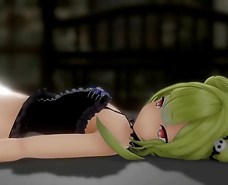 Behold the Ultimate Uruha Rushia Bondage Hentai Experience Only on Hololive MMD 3D! Blonde Beauty in BDSM Aphrodisiac Sex Clip