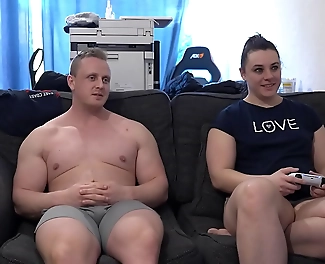 Stepbrother s Luscious Stepsis Dares Him to JustTheTip in Shameless Public Pleasure