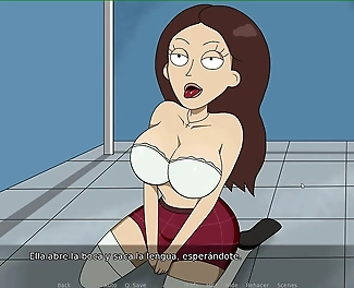 Goddesses from Rick and Morty Peeing on Top: A Luscious Scene from Episode 3 of Another Way Home