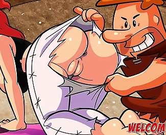 Pussy Stretching Yoga Class with The Flintstoons - Unleash Your Inner Goddess!