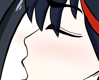 JAV MILF Enchantress Ryuko X Satsukis Futanari Kiss LUSCIOUS Kissing la k la k