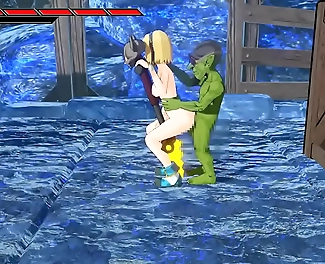 Luscious Blonde Bombshell Enchants with Magic in brand New Hentai Gameplay