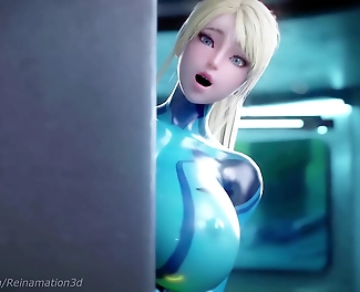 Unleash Your Inner Slut with Luscious Samus in Reinimation3D!