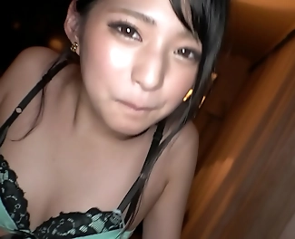 JAV Babe with Juicy Melons and Double Teeth Delivers Sensual BJ and Mind-Blowing Sex in Back and Doggy Style