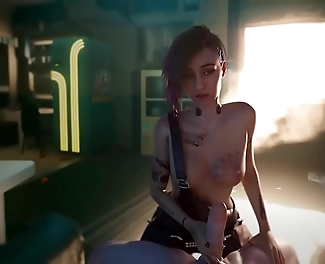 Judy Alvarez s Luscious Cyberpunk 2077 Handjob: Want to Get Lost in the Futuristic World?