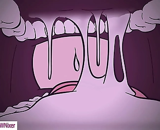 JAV Enchantress Gets Fucked by Cartoon Character in Surreal Incident!