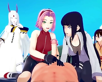 Red-hot Naruto Hentai Fuck Party in 3D: Sizzling Action with Ultimate Sexual Pleasure! (Enchantress Edition)