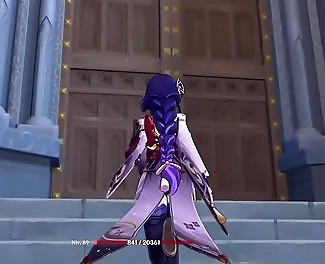 Introducing the Luscious Raiden Shogun in Full Exclusive Sheer or PTRN Trailer on Genshin Impact Kingdom!