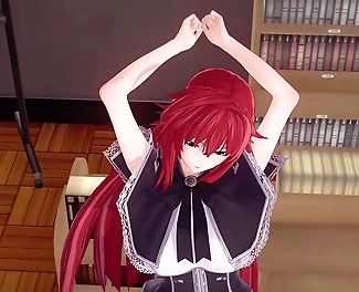 Porn Oasis: Luscious Akeno Fucks in the Library ~ HS DXD NTR Madness 2 ~ Sheer & PTRN Fantasyking3