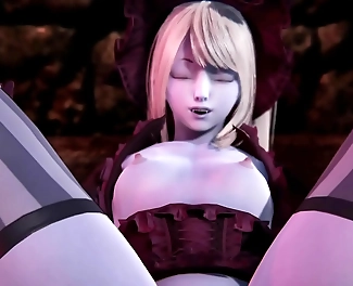 JAV Hentai: Overlords Shalltear Bloodfallen in Uncensored Blowjob Scene