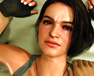 Jill Valentine's Luscious Creampie and Anal Sex Attack - 100% Uncensored with Explosive Audio