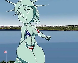 Temptations of Lady Liberty: Exploring the Sensual Side of the Iconic Statue in This Exclusive Japanese Porn Animation