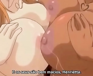 Japanese Hentai Slut with Massive Boobs and Squirting Action