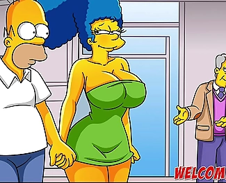 Rejoice in the Alluring MILF of Springfield s Hentai Adventure
