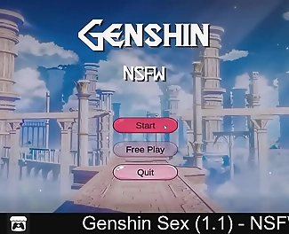 JAV Comes Alive: Luscious Enchantress Reveals All in Genshin Sex 11 (NSFW)