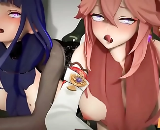 JAV Hottie Enchantress Lily Aoi shows off her Luscious Curves in a Seductive Show